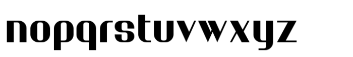 Decart Font LOWERCASE