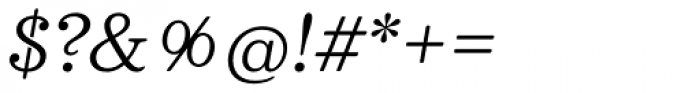 Deccan Italic Font OTHER CHARS