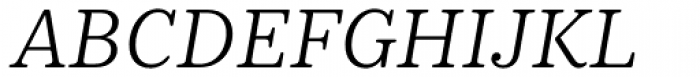 Deccan Italic Font UPPERCASE