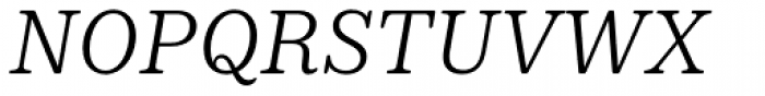 Deccan Italic Font UPPERCASE