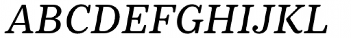 Deccan Medium Italic Font UPPERCASE