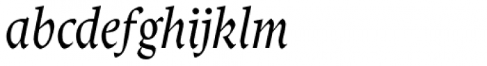 Decennie JY Pro Italic Font LOWERCASE