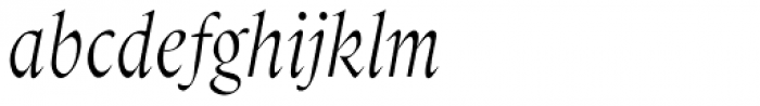 Decennie JY Titling Italic Font LOWERCASE