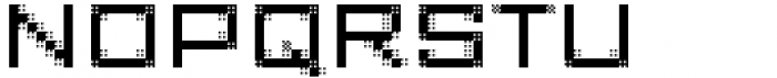 Deception System Font UPPERCASE