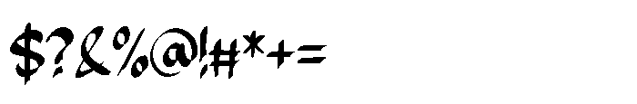 Decesery Font OTHER CHARS