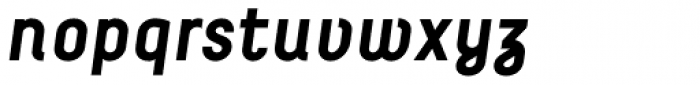 Decima Bold Italic Font LOWERCASE