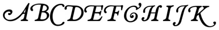 Decimosexto NF Italic Font UPPERCASE
