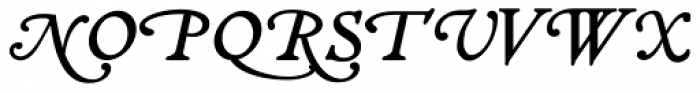 Decimosexto NF Italic Font UPPERCASE