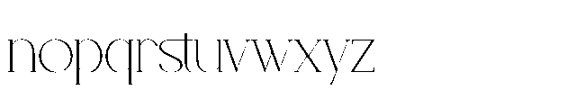 Deck Rift Regular Font LOWERCASE