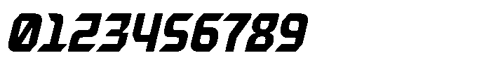 Decktor Italic Font OTHER CHARS