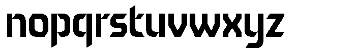 Decktor Regular Font LOWERCASE