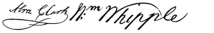 Declaration Of Independence Font LOWERCASE
