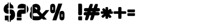 Deco Experiment 5 Regular Font OTHER CHARS