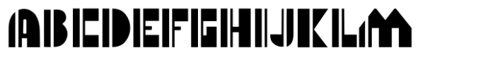 Deco Experiment 5 Regular Font UPPERCASE