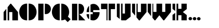 Deco Experiment 5 Regular Font UPPERCASE