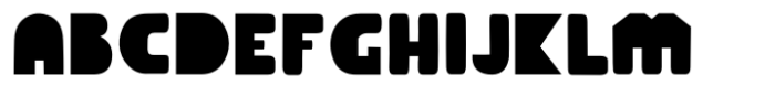Deco Experiment 6 Regular Font UPPERCASE
