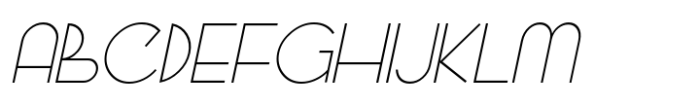 Deco Fashion JNL Oblique Font UPPERCASE