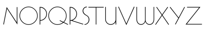 Deco Fashion JNL Regular Font UPPERCASE