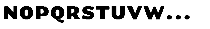 Deco Notes Black Font UPPERCASE