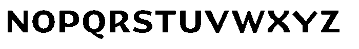 Deco Notes Bold Font UPPERCASE