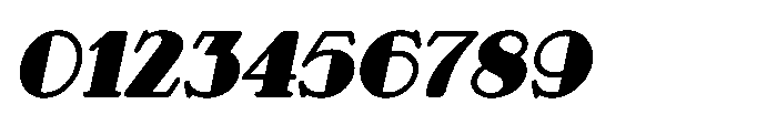 Deco Serif JNL Deco Serif Oblique JNL Regular Font OTHER CHARS