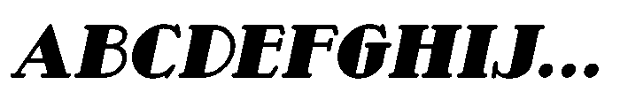 Deco Serif JNL Deco Serif Oblique JNL Regular FONT