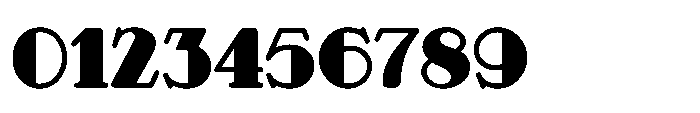 Deco Serif JNL Regular Font OTHER CHARS