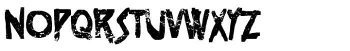 Deco Slaughter Font LOWERCASE