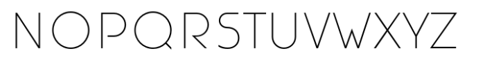 Deco Uni CY Light Font UPPERCASE