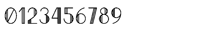 Deco Vogue Font OTHER CHARS