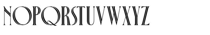 Decobra Font UPPERCASE