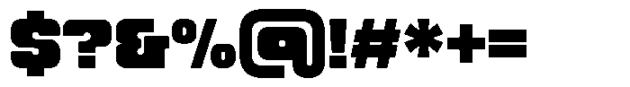 Decol Rz Font OTHER CHARS