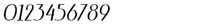 Decophile Italic Font OTHER CHARS