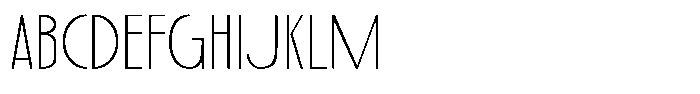 Decophile Light Font UPPERCASE