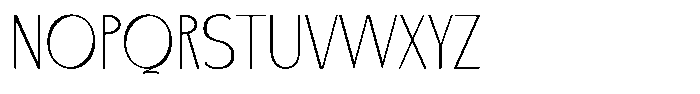 Decophile Light Font UPPERCASE