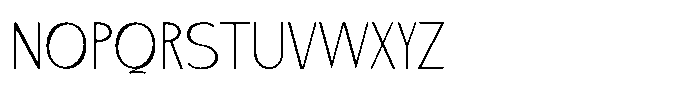 Decophile Light Font LOWERCASE