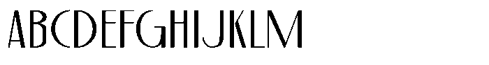 Decophile Regular Font UPPERCASE
