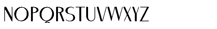 Decophile Regular Font LOWERCASE