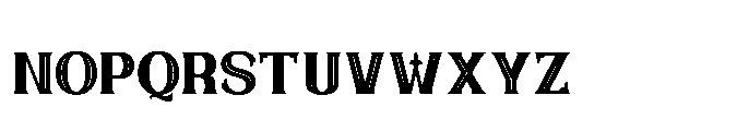 Decoraties Font LOWERCASE