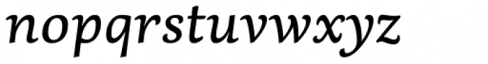 Dederon Medium Italic Font LOWERCASE