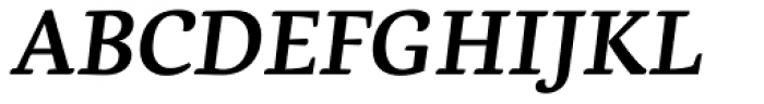 Dederon SemiBold Italic Font UPPERCASE