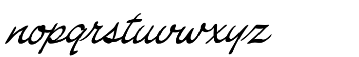 Deep Thoughts Regular Font LOWERCASE