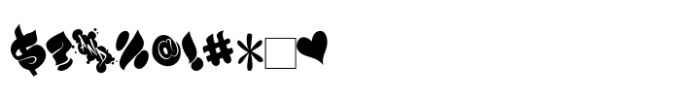 Defase Graffiti Solid Fill Font OTHER CHARS