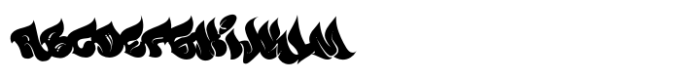 Defase Graffiti Solid Fill FONT