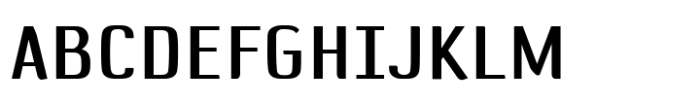 Default Gothic C Gauge Upright Font UPPERCASE