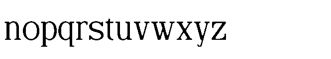 Defilao Vertes Regular Font LOWERCASE