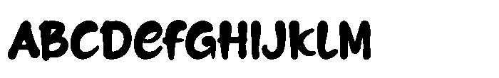 Defiled Doomed Font UPPERCASE
