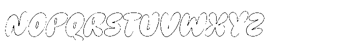 Defkins Air Regular Font UPPERCASE