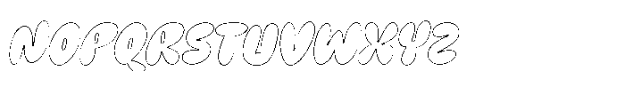 Defkins Air Regular Font LOWERCASE