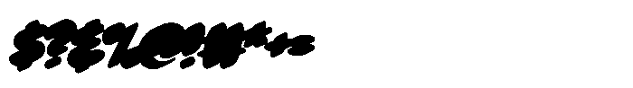Defkins Boldy Regular Font OTHER CHARS